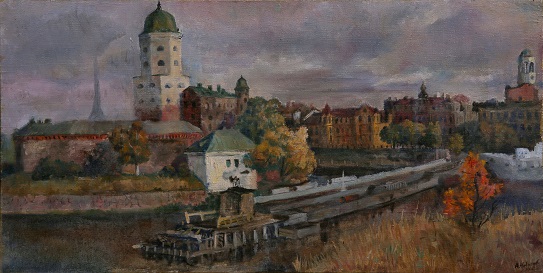 Выборг. Ремонт моста. 1979